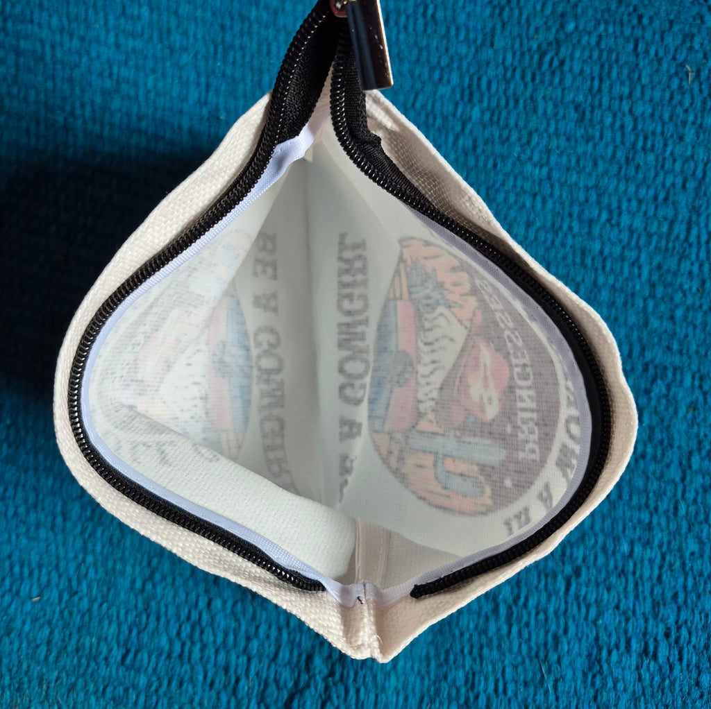 Double-Sided Printed Cosmetic Bag