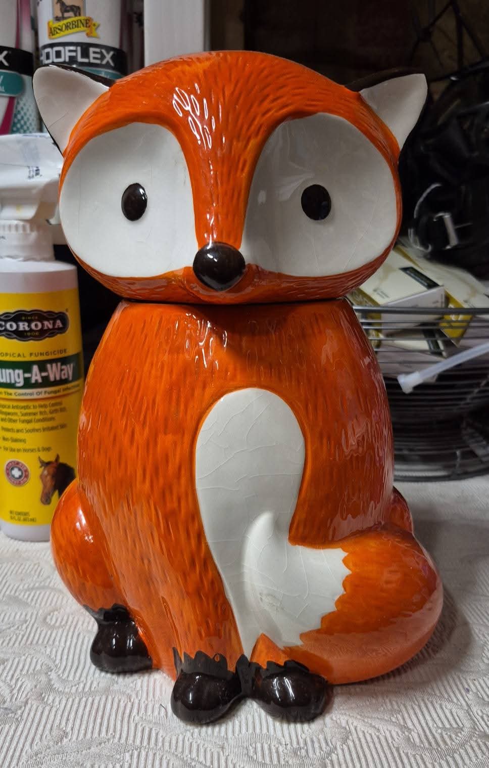 Fox Cookie Jar