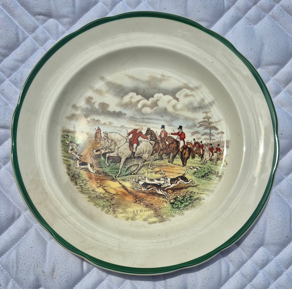 Spode-J. F. Herring "The Find" Plate (Vintage)