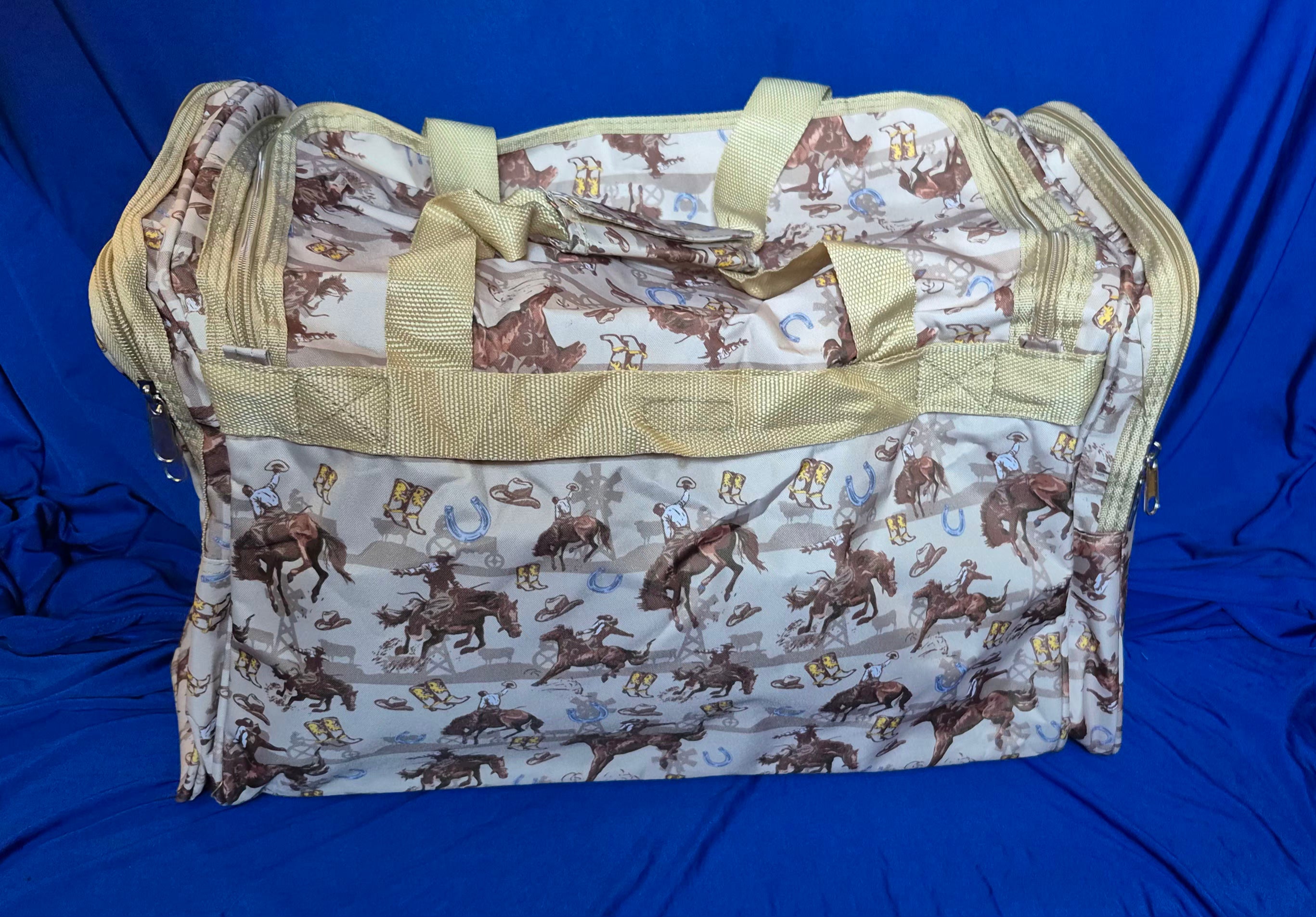 Western Themed Duffle Bag