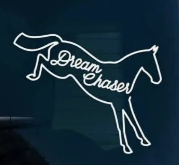 Dapplebay Vinyl Decal - Eventer Dream Chaser 7.5" x 6"