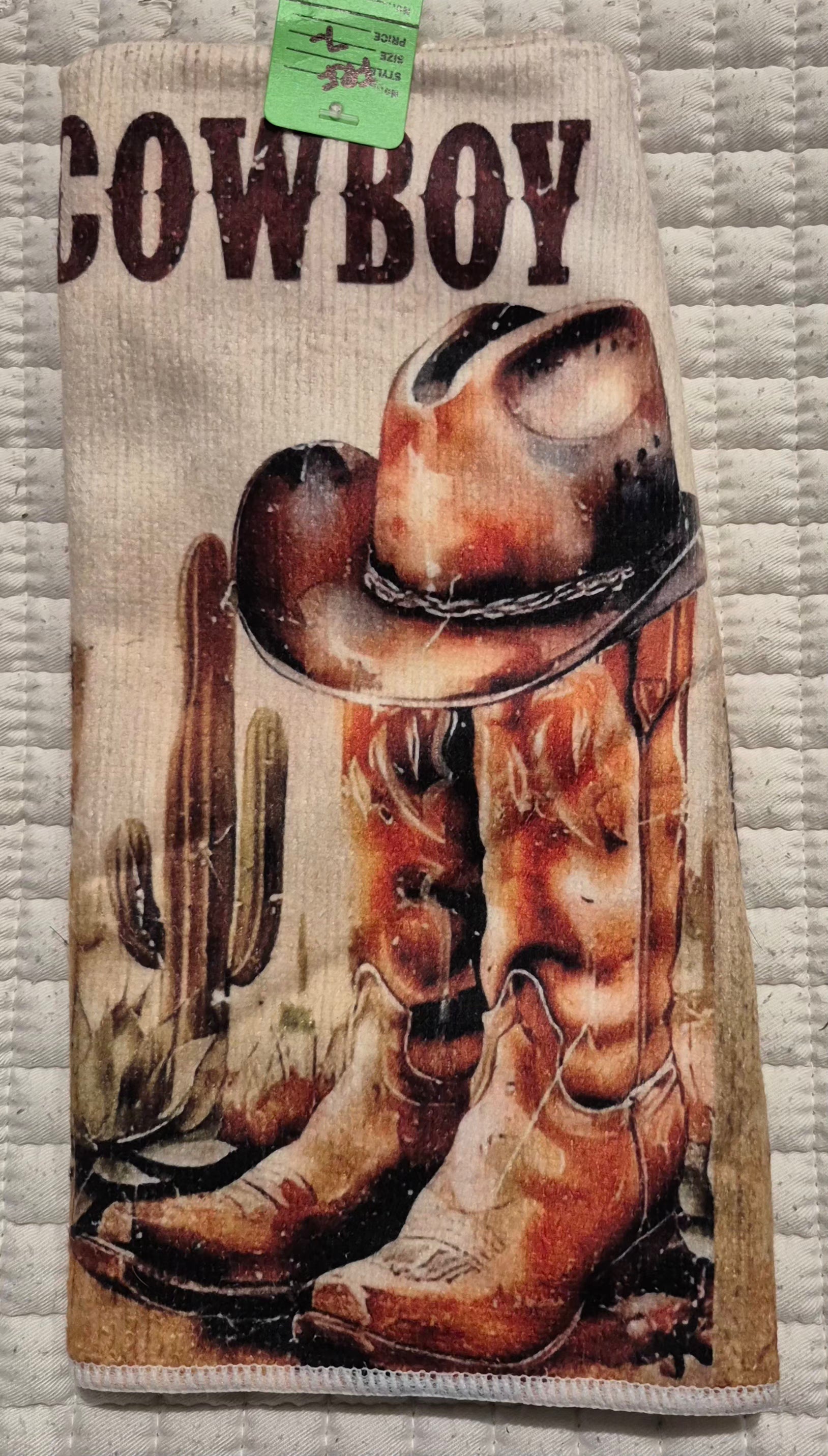 Cowboy Hand Towel