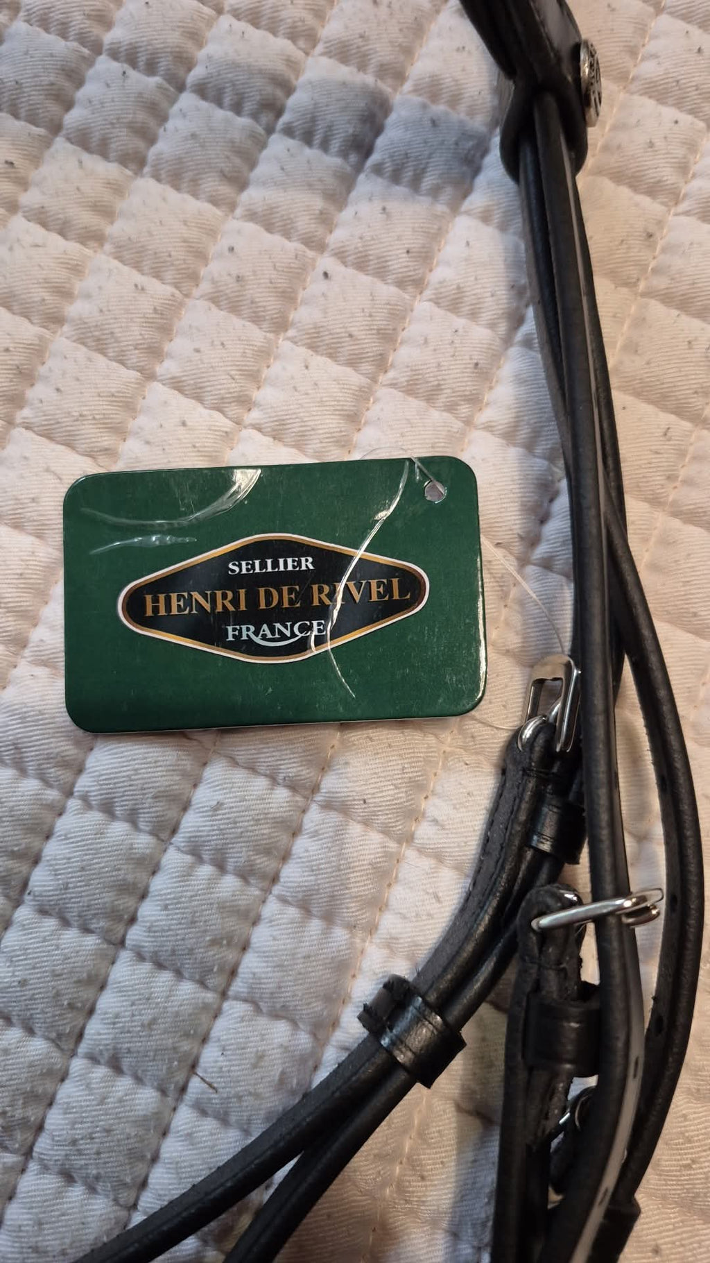 HDR Dressage Bridle with reins