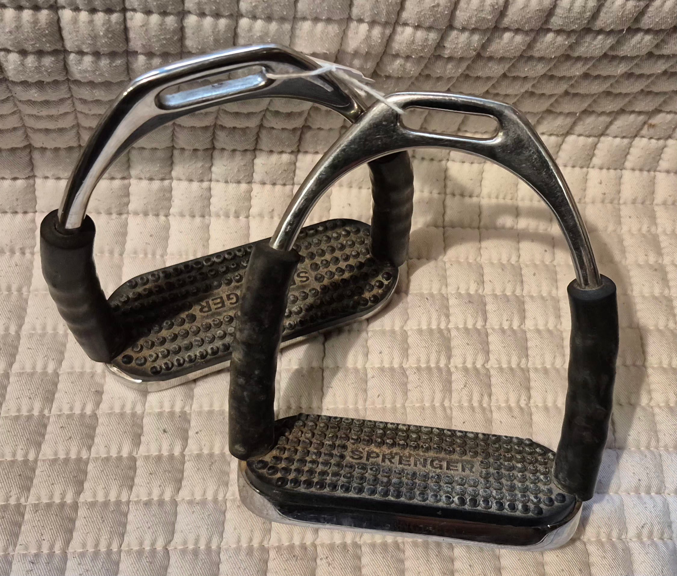 Herm Sprenger jointed stirrups 5"
