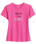 Riding Sport™ Marietta Short Sleeve Graphic Tee 'Horse Hair Glitter' (Women's)
