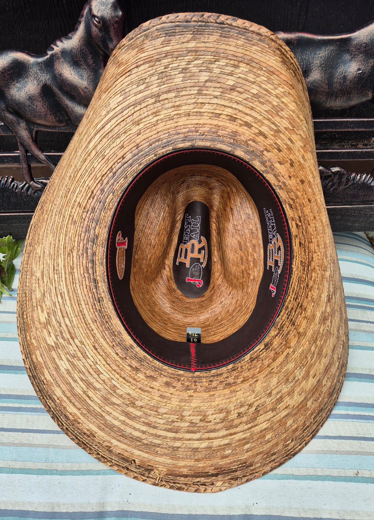 Justin Bent Rail Straw Hat
