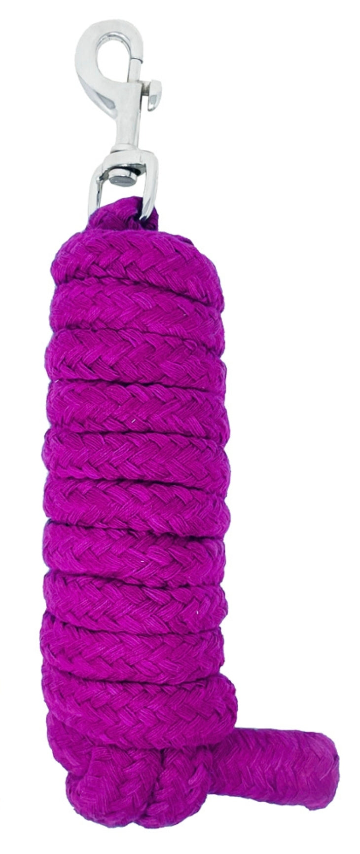 Rugged Ride Braided Soft Cotton Lead - 10 foot CL1038-PUR