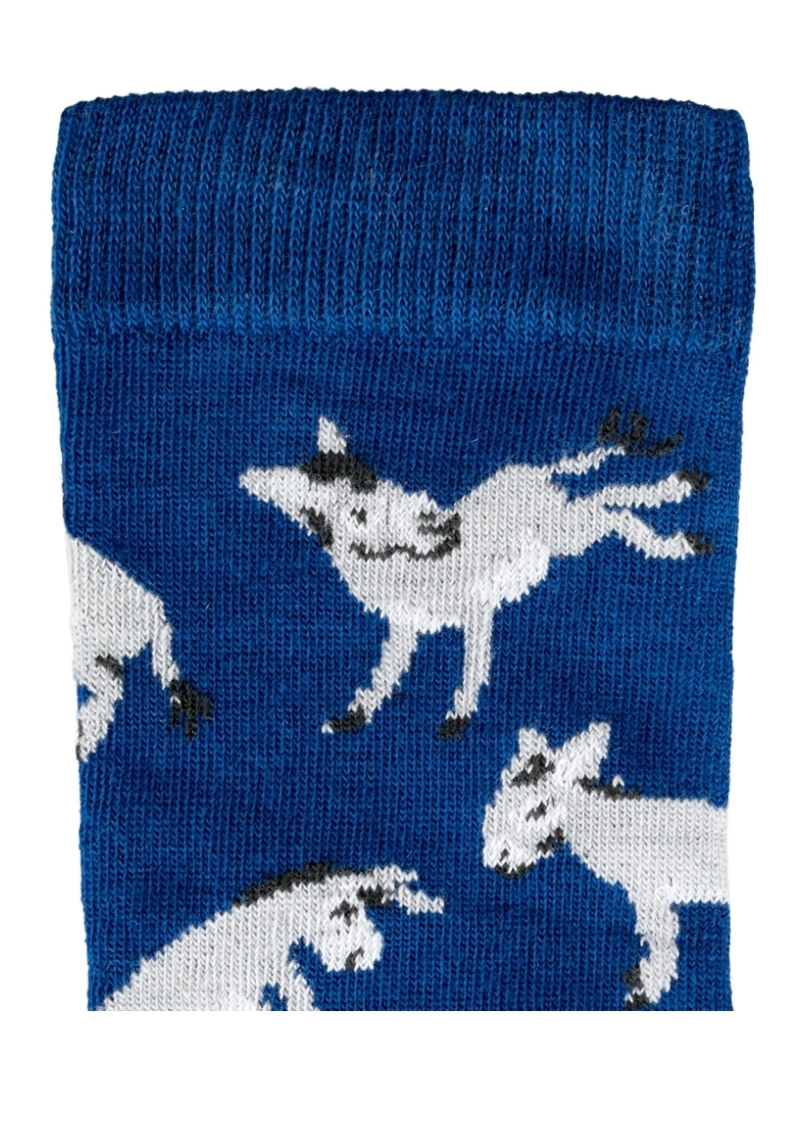 AWST Int'l Playful Donkeys Knee Socks