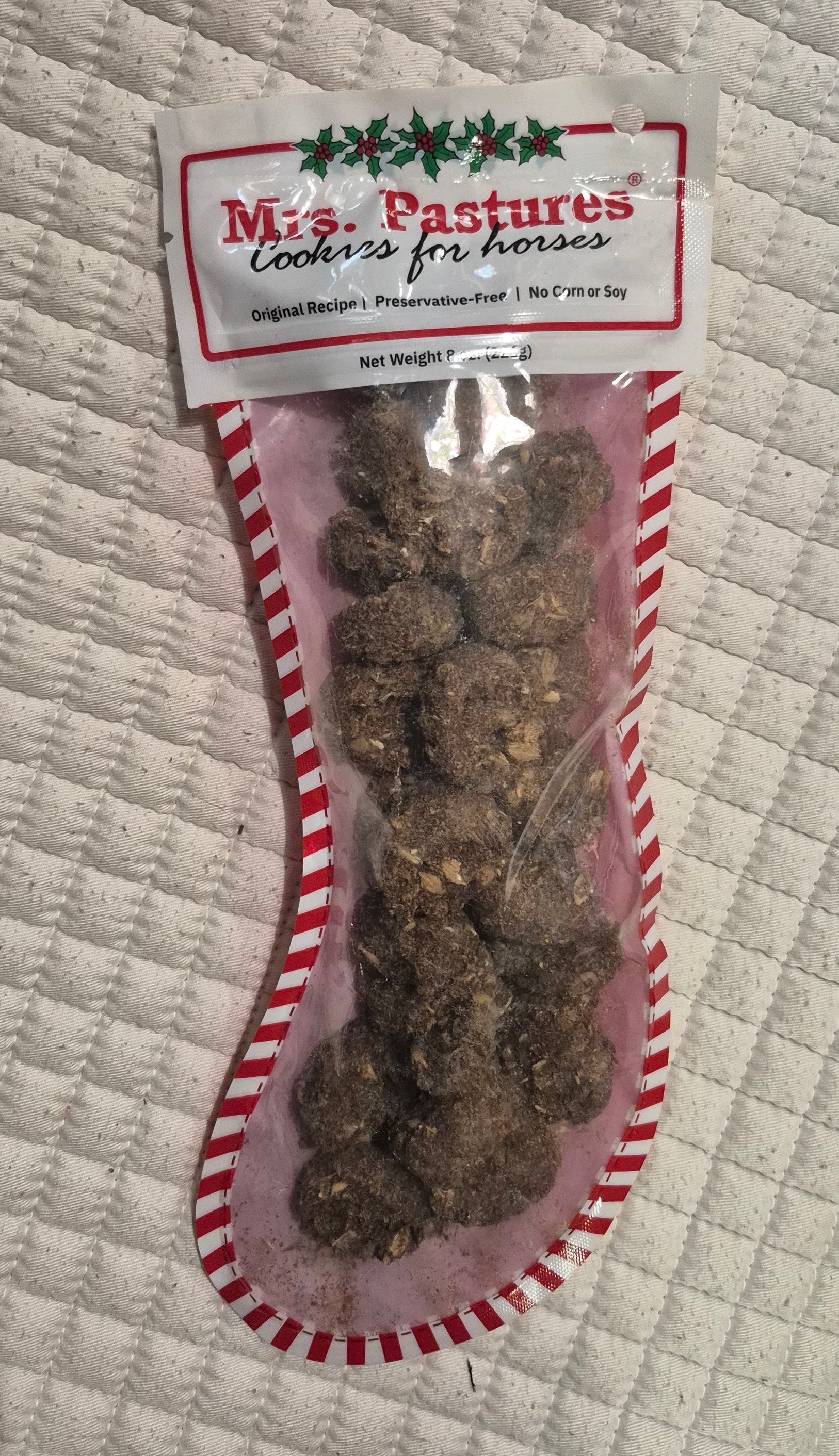Mrs. Pasture Horse Treats Stocking
