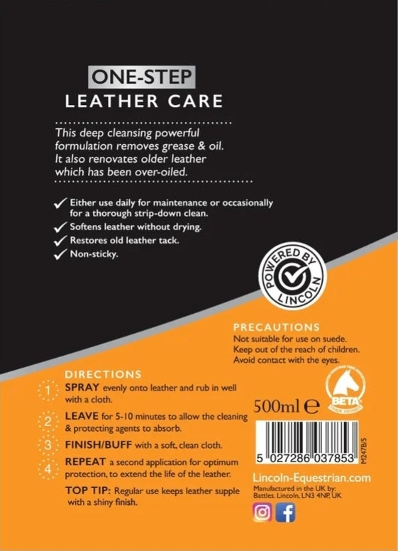 Lincoln Total Tack Care 500 ml