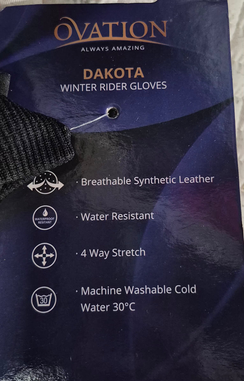 Ovation "Dakota" Winter Gloves (M 7.5)
