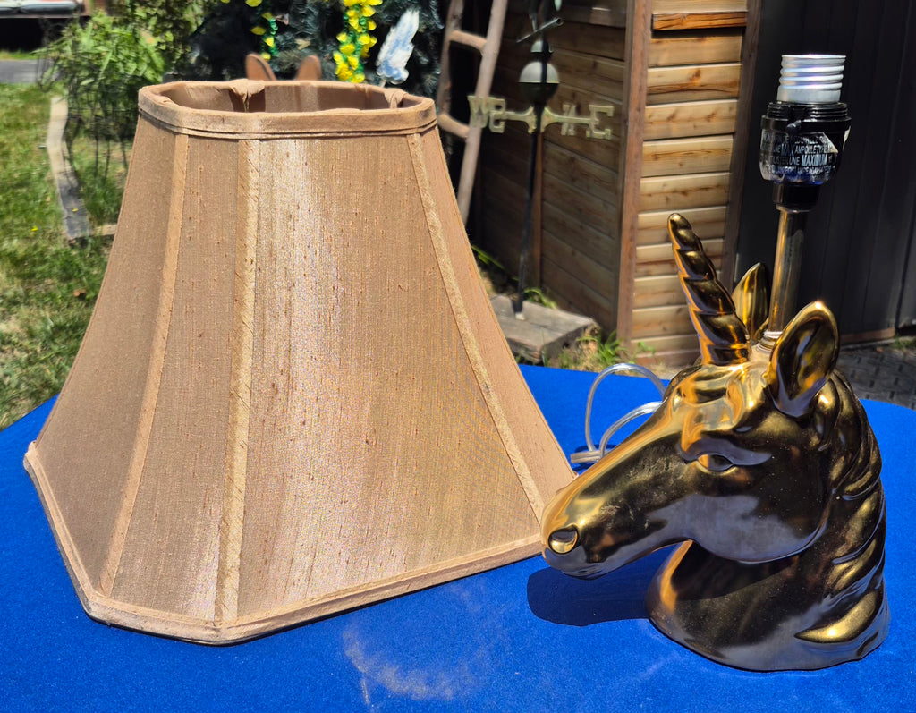 Unicorn Lamp with Shade