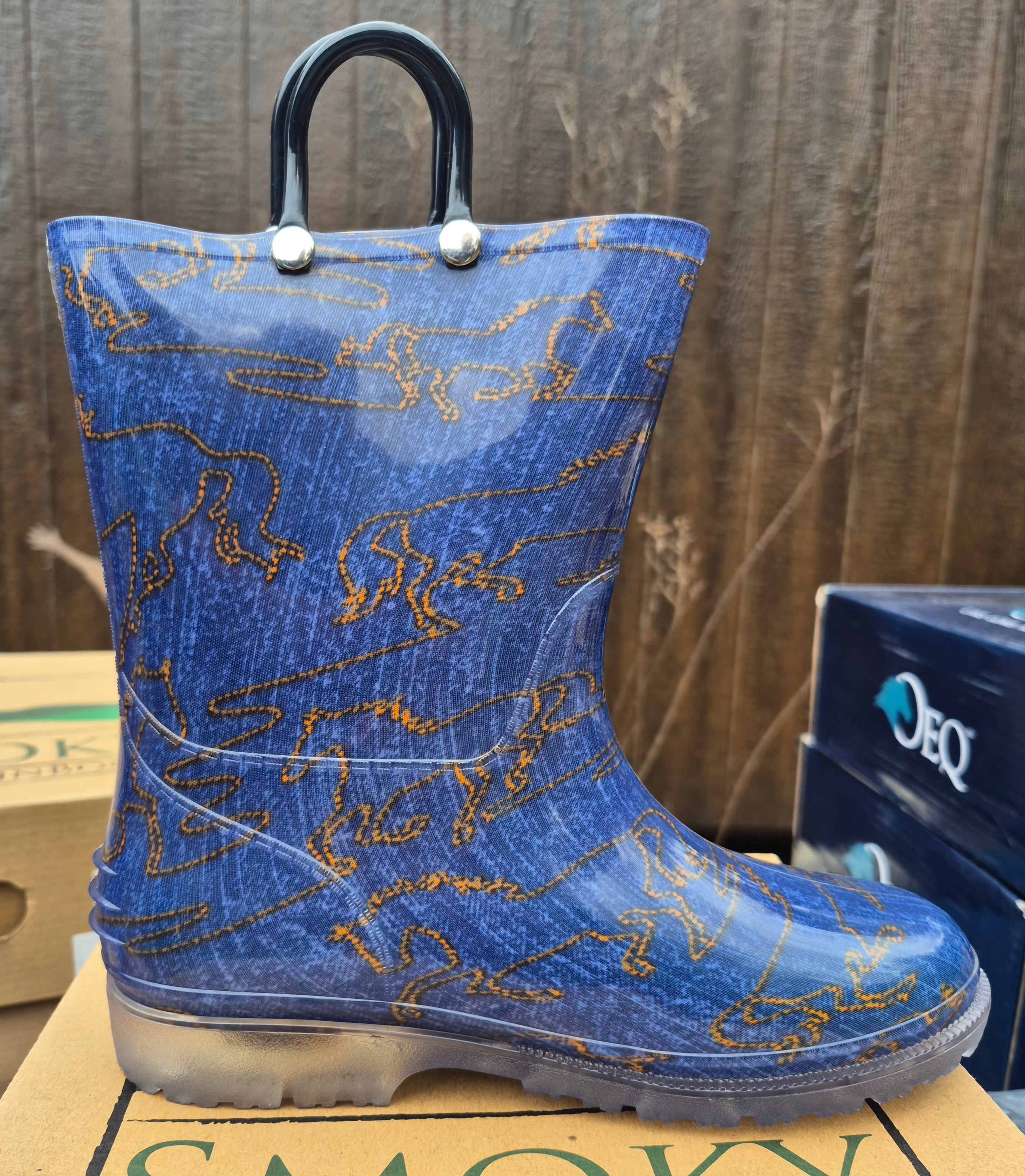Smoky Mountain 'Starlight' Rubber Boots (2719C) (Children's)