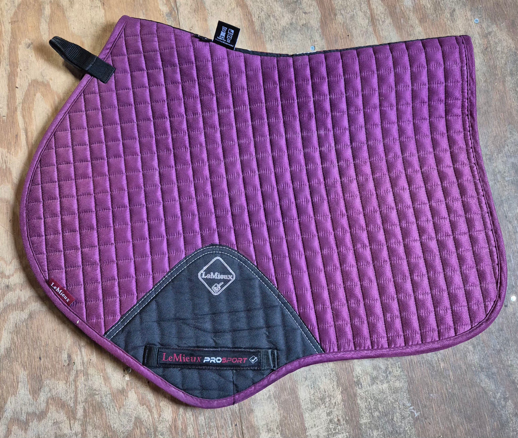 LeMieux ProSport GP Suede Close Contact Saddle Pad (Used)