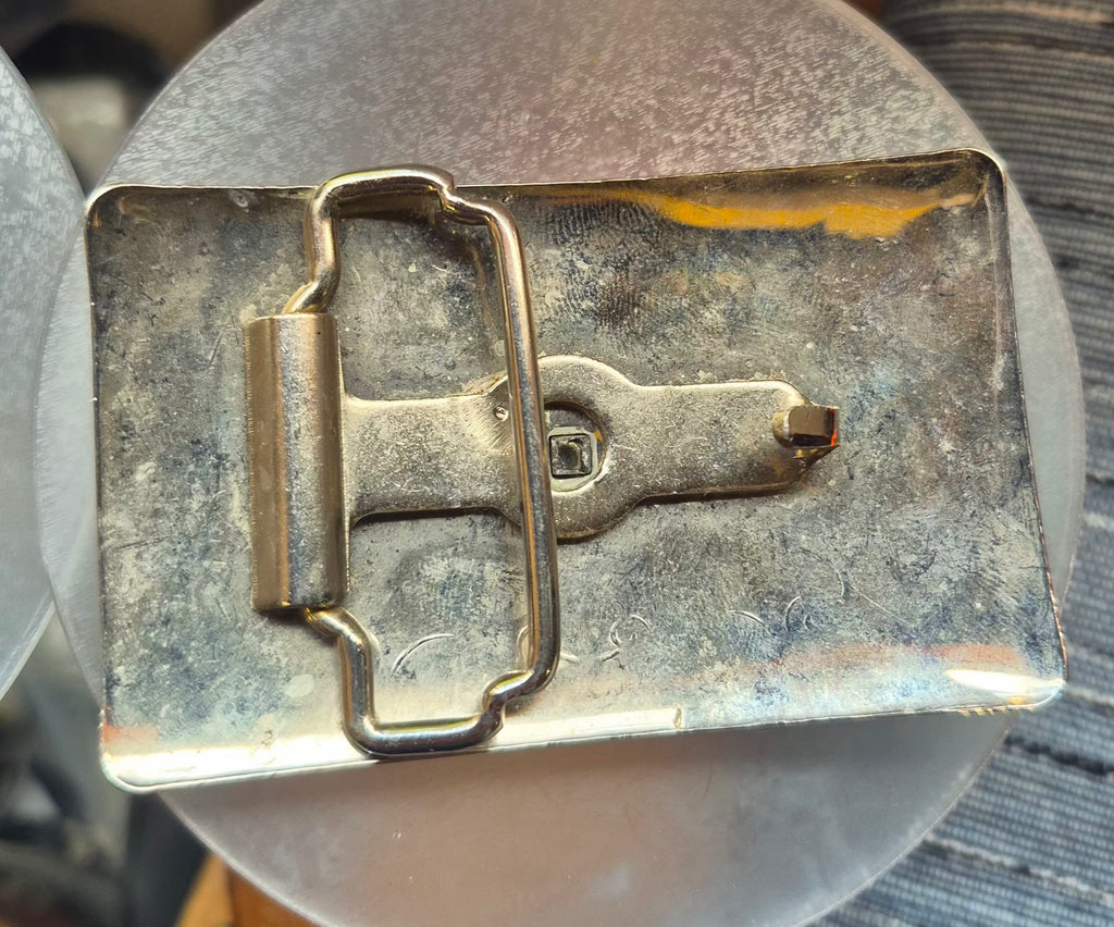 Vintage Chambers Western Buckle Longhorn Steer and Branding Irons USA