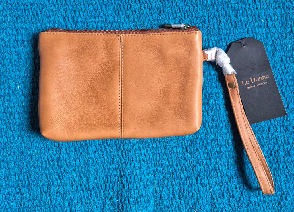 Le Donne Leather Wristlet