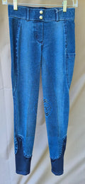 LeMieux Denim Full Seat Breeches (Children's)