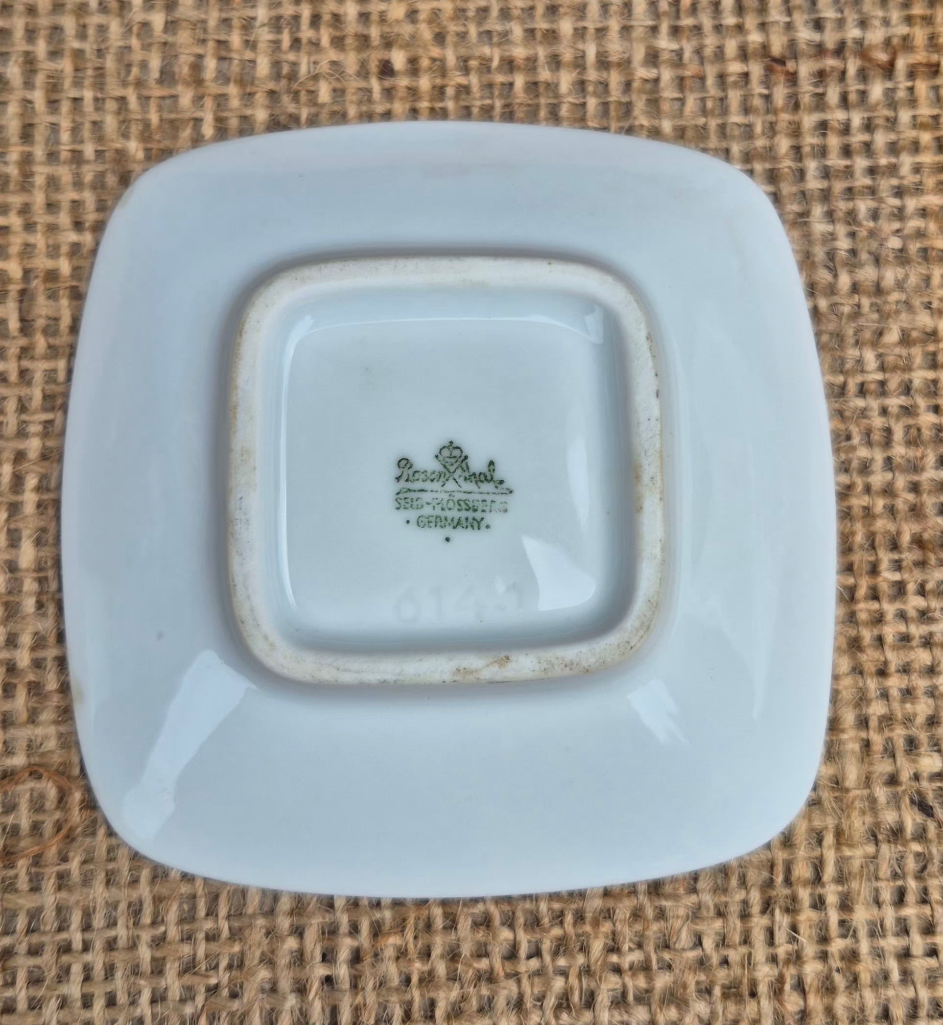 German Horse Trinket Dish