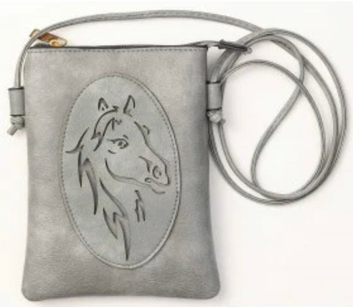 Horse Head Crossbody Cell Phone holder
