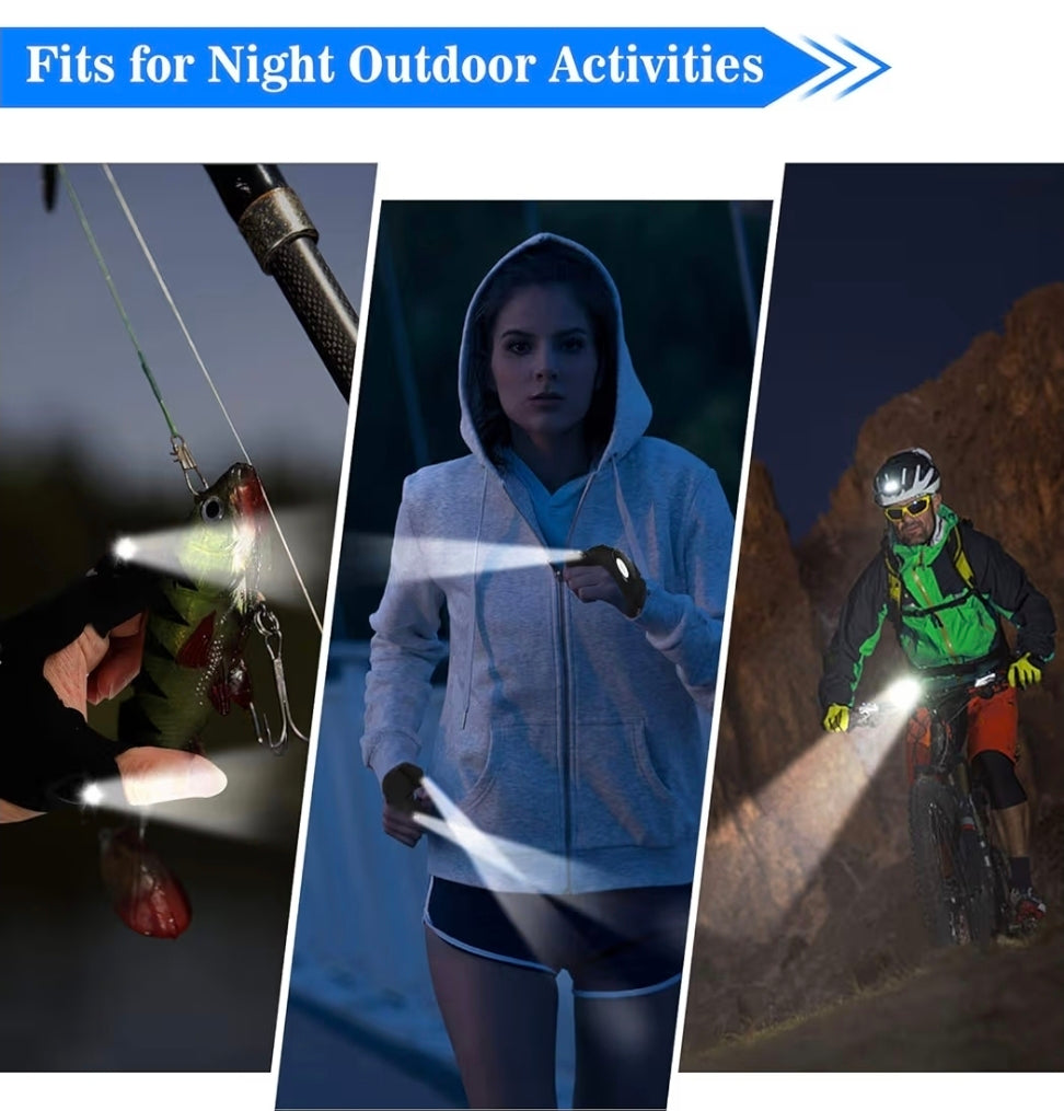 LED Flashlight Gloves (Men's)