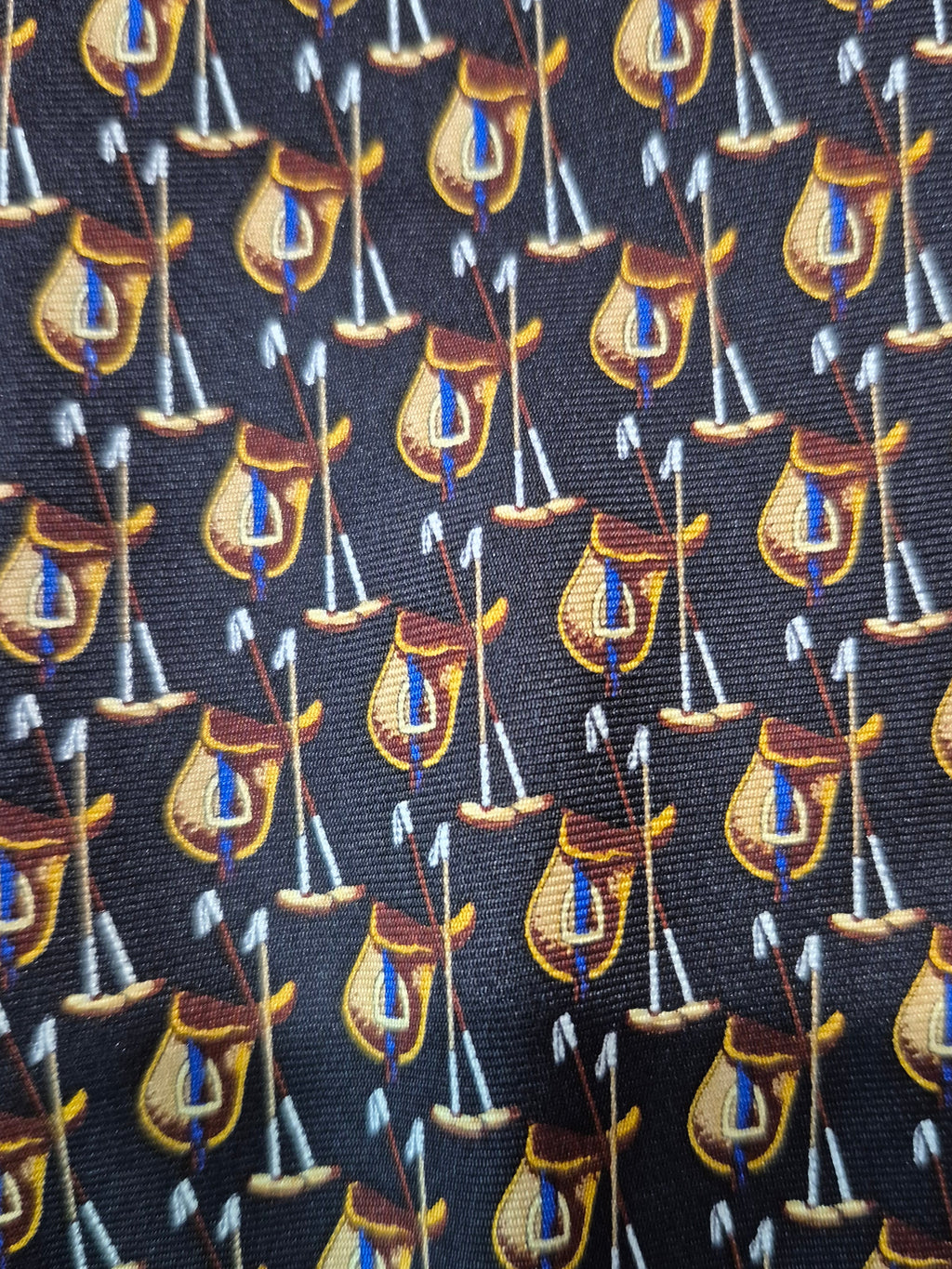 Ralph Lauren Polo Themed Silk Tie (Men's)