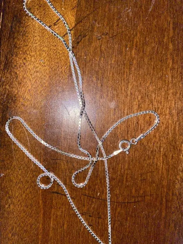 PRIMROSE Sterling Silver Box Chain Necklace