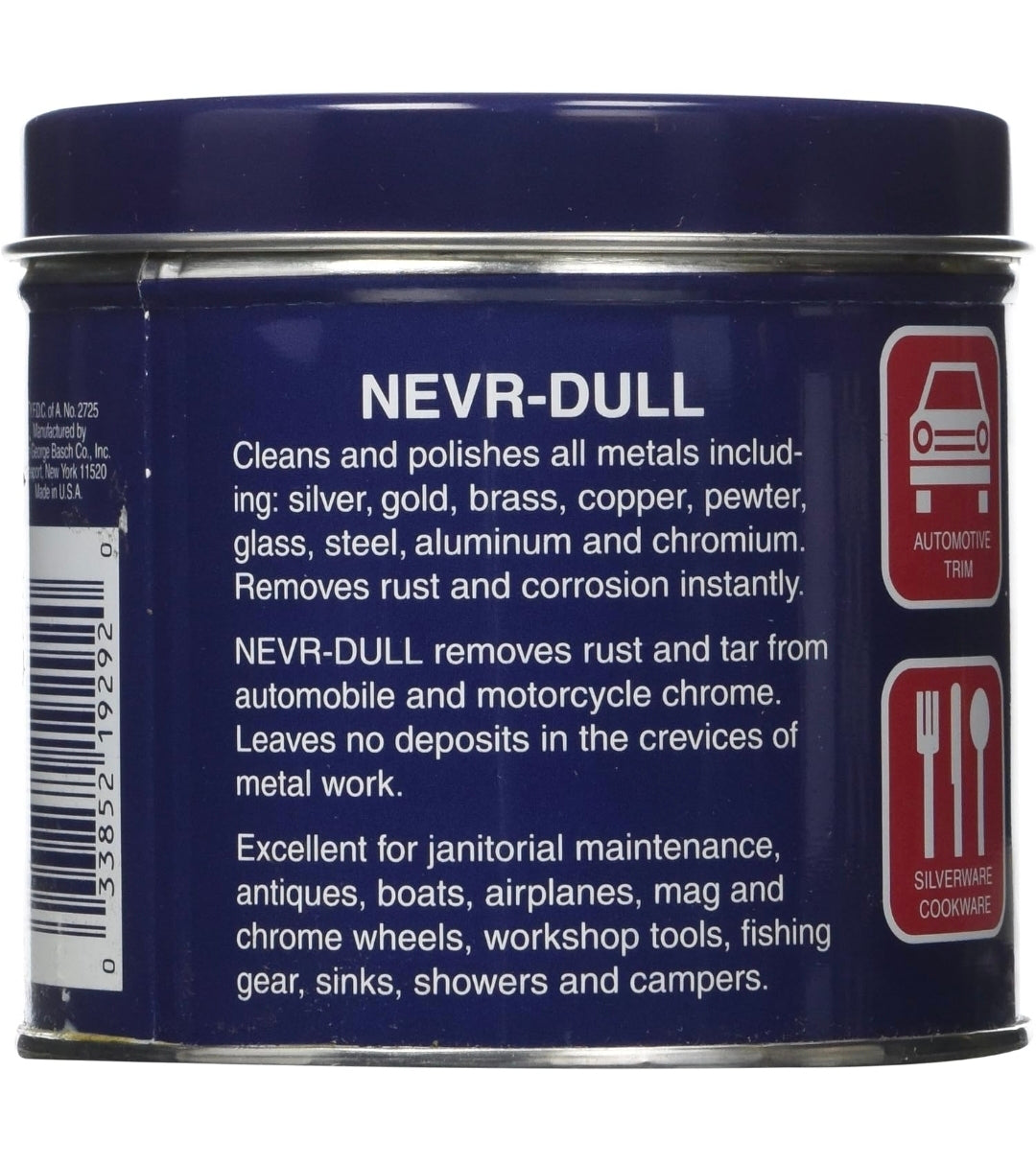 Nevr-Dull Magic Wadding Polish 5OZ