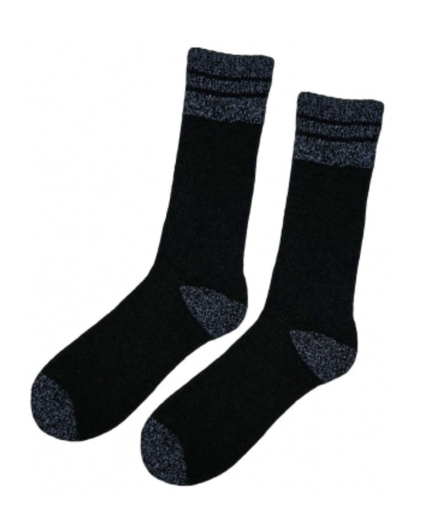 Slazenger 2 pack Men's Thermal Wool Blend Socks - Banded Top