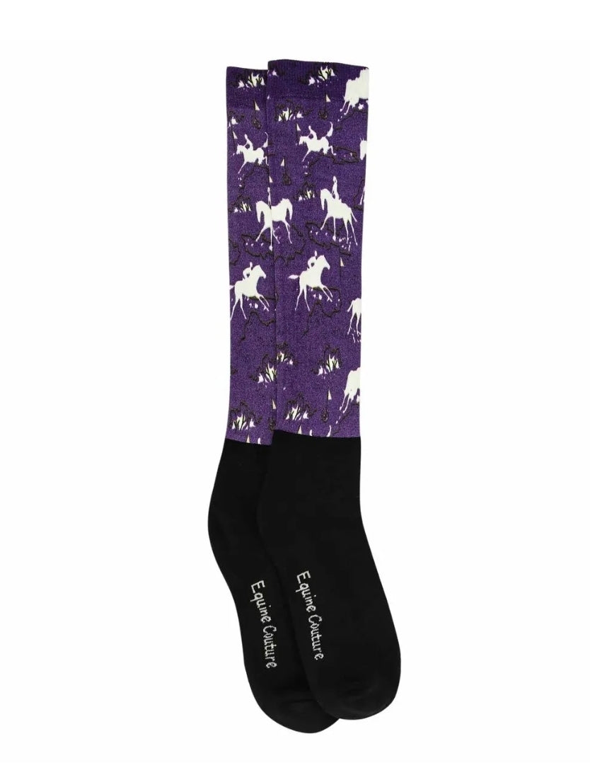 Equine Couture OTC Boot Socks- Cross Country Phase (Women's)