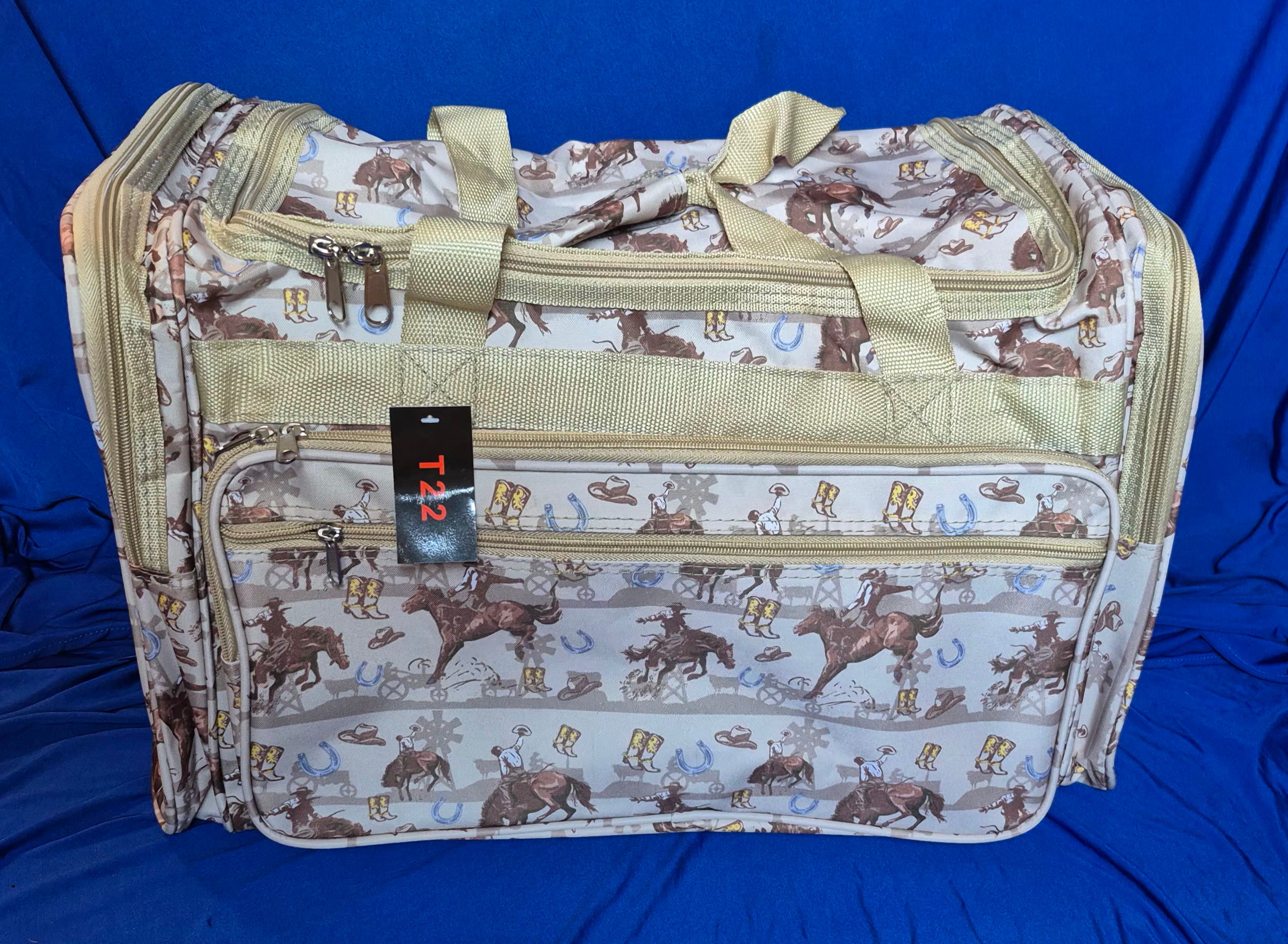 Western Themed Duffle Bag