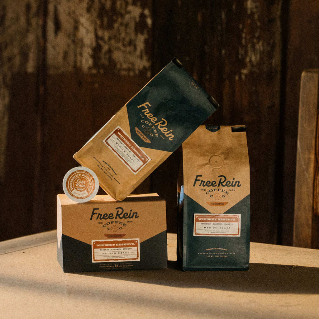 Free Rein Coffee Whiskey Reserve Pods