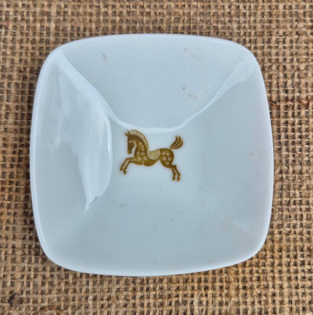 German Horse Trinket Dish