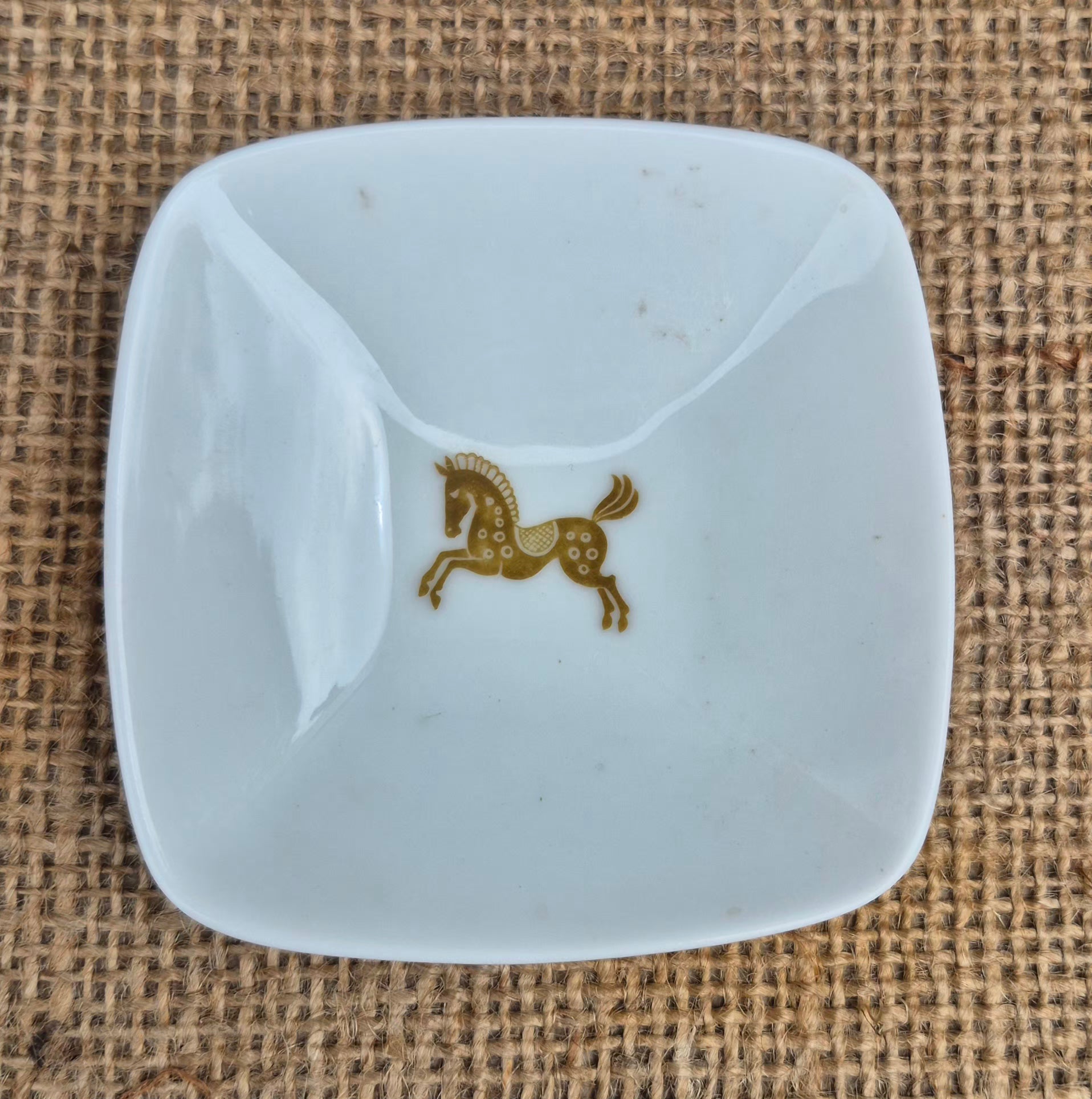 German Horse Trinket Dish