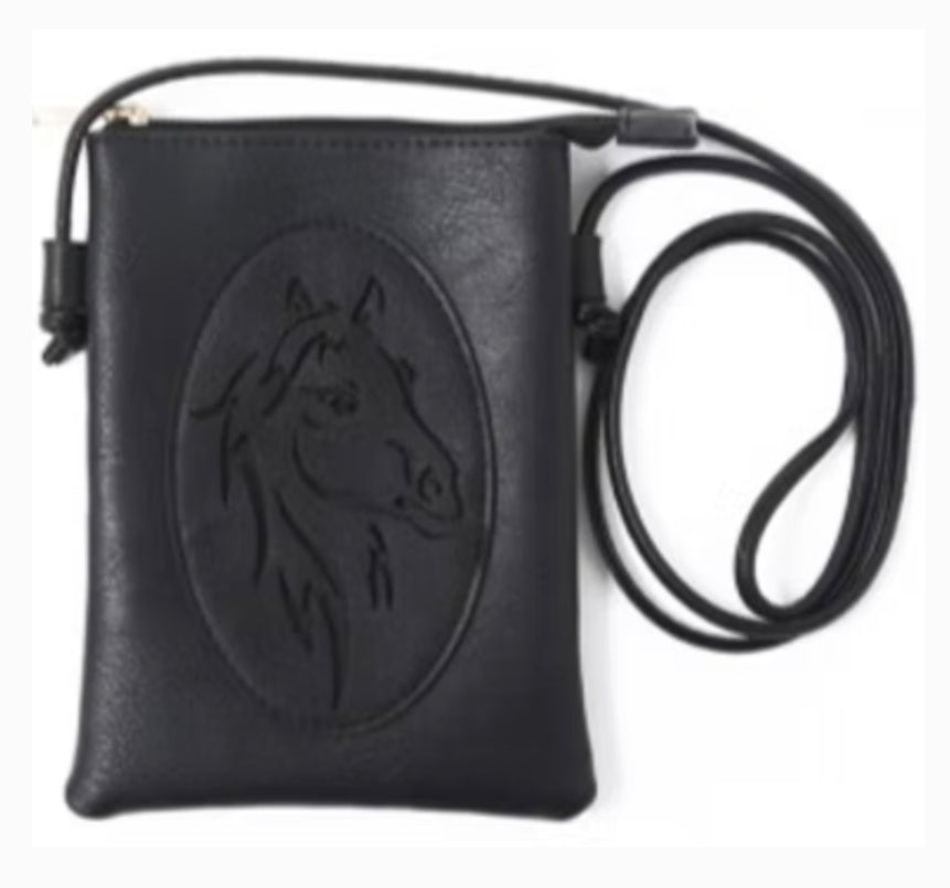 Horse Head Crossbody Cell Phone holder