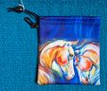 Horse Themed Drawstring Pouch