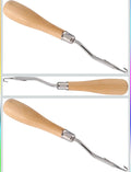 Wooden handle Latch Hook Puller Tool