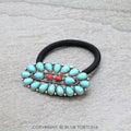 Western Turquoise Hair Tie