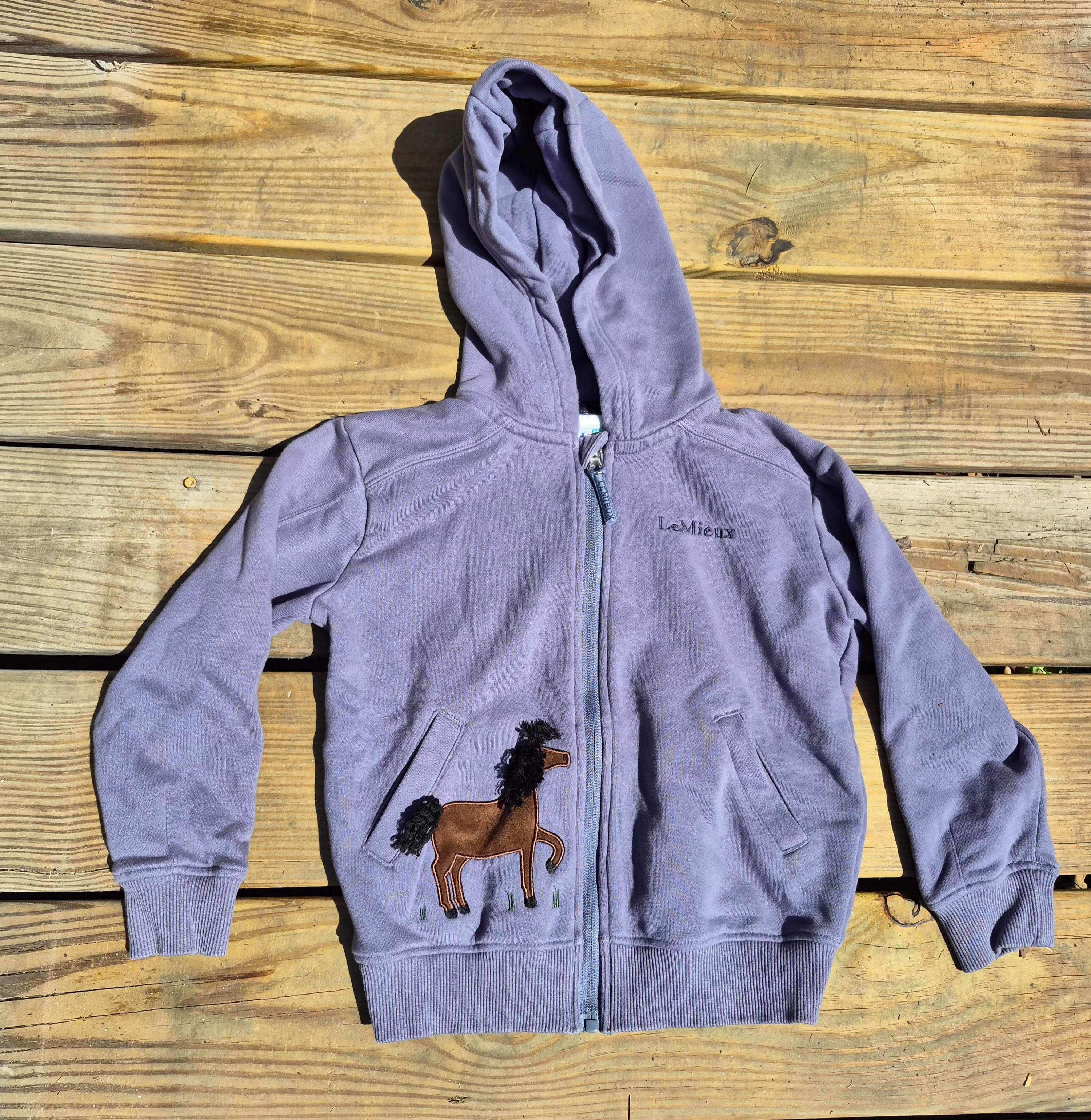LeMieux Mini Charlie Zip Through Hoodie