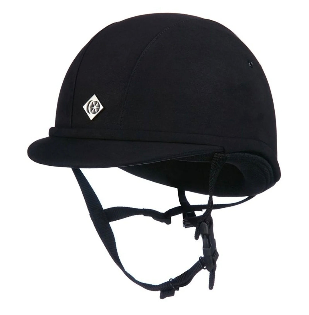 Charles Owen 'JR8' Velvet Helmet