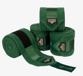 Lemieux Loire Polo Wraps, Hunter Green, Set of 4