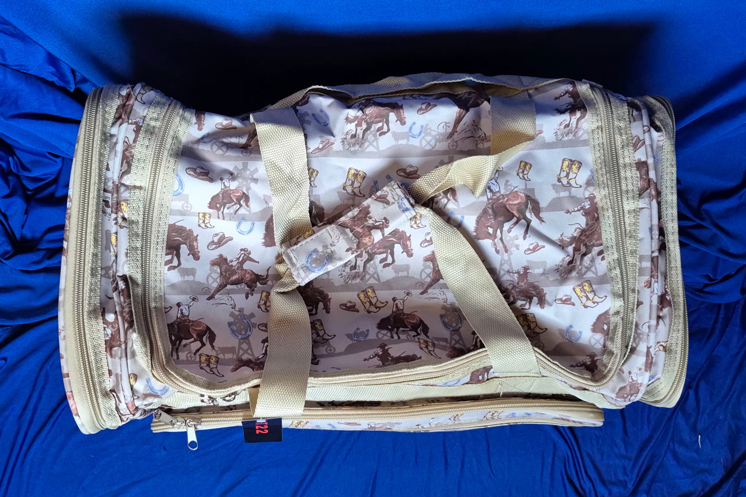 Western Themed Duffle Bag