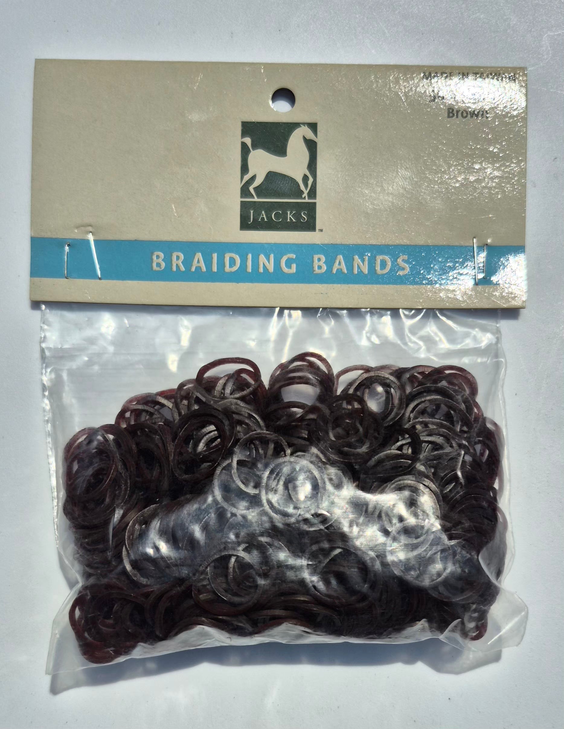 Jacks Braiding Bands (500 count)