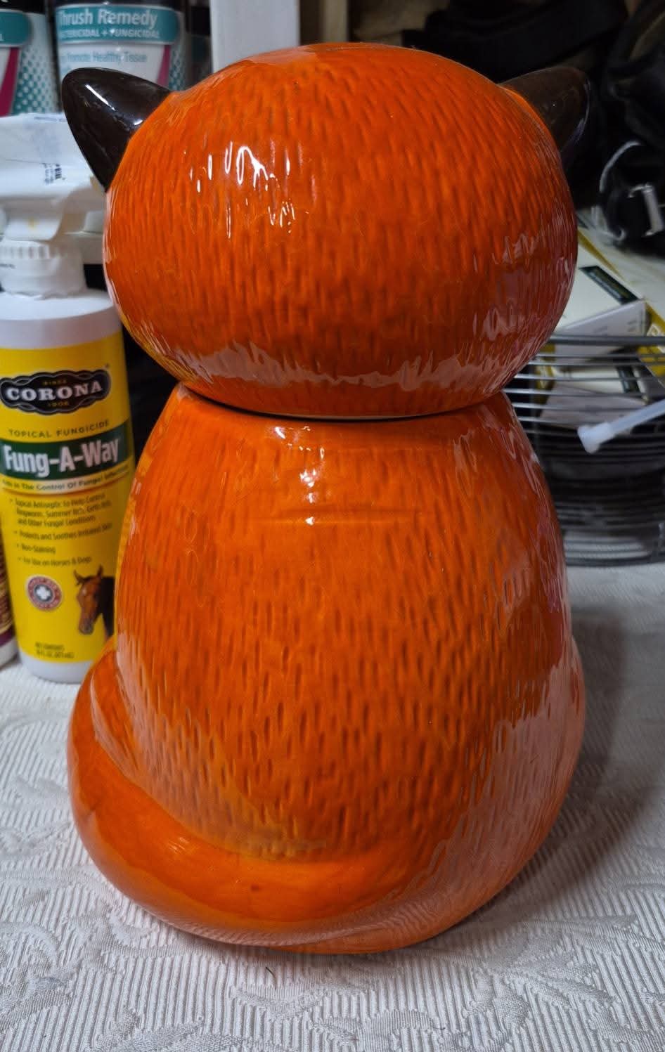 Fox Cookie Jar