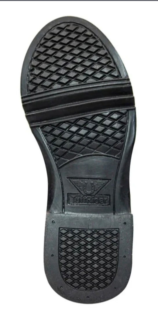 TuffRider Perfect Front Zip Paddock Boots (30120-BLK)(Children's)