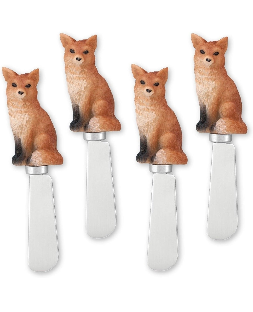 Red Fox Cheese Spreader Set