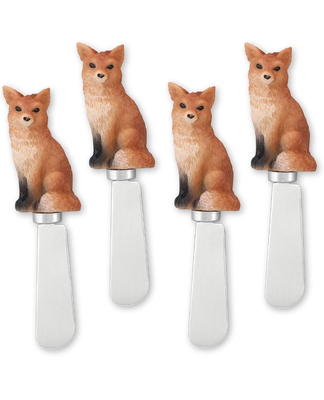 Red Fox Cheese Spreader Set