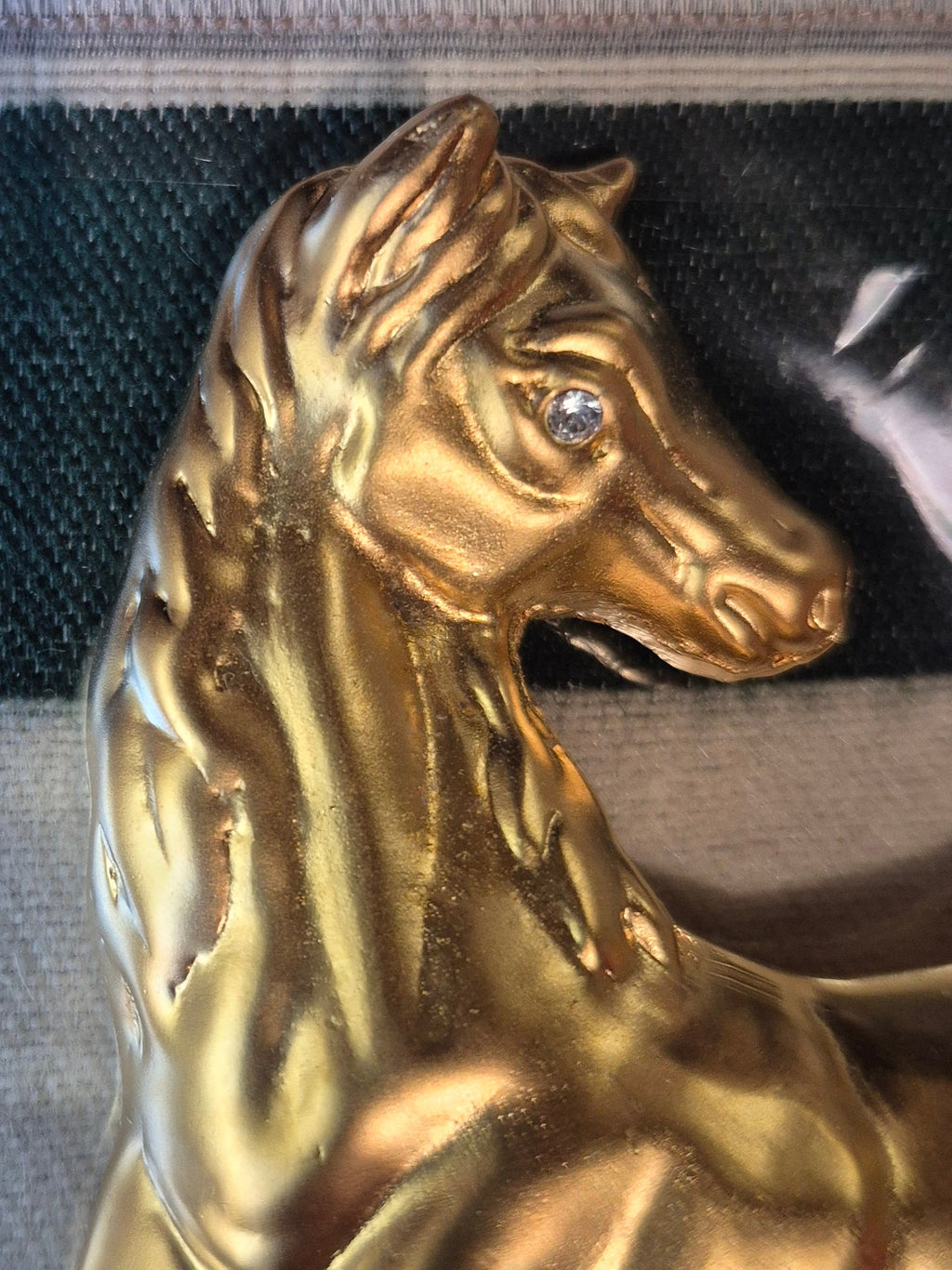 Laying Horse Belt Buckle