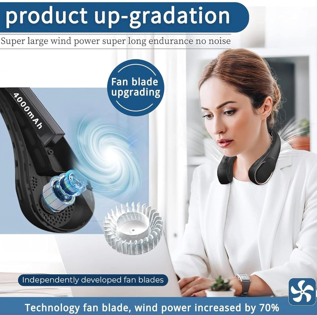 R5 Natural Wind Neck Fan