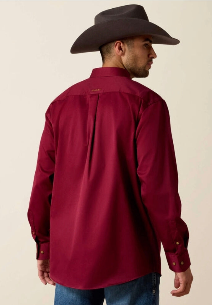 Ariat Solid Twill Classic Fit Shirt (Men's)