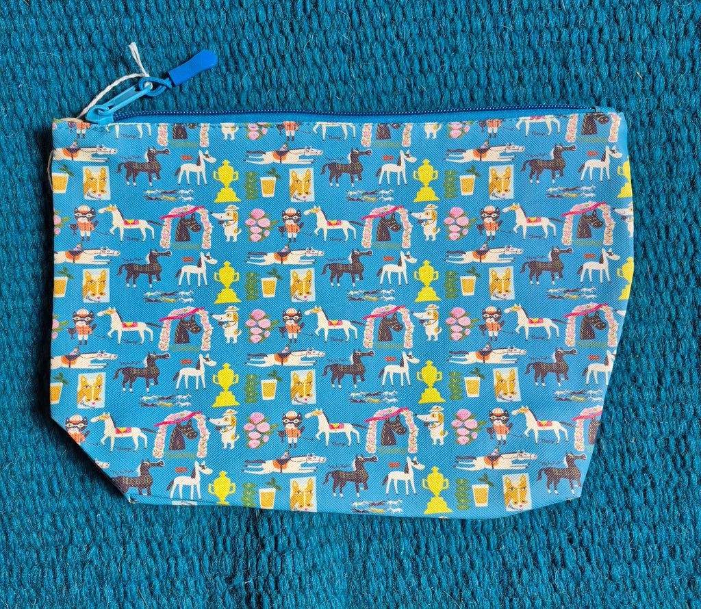 Jockey Themed Makeup Bag